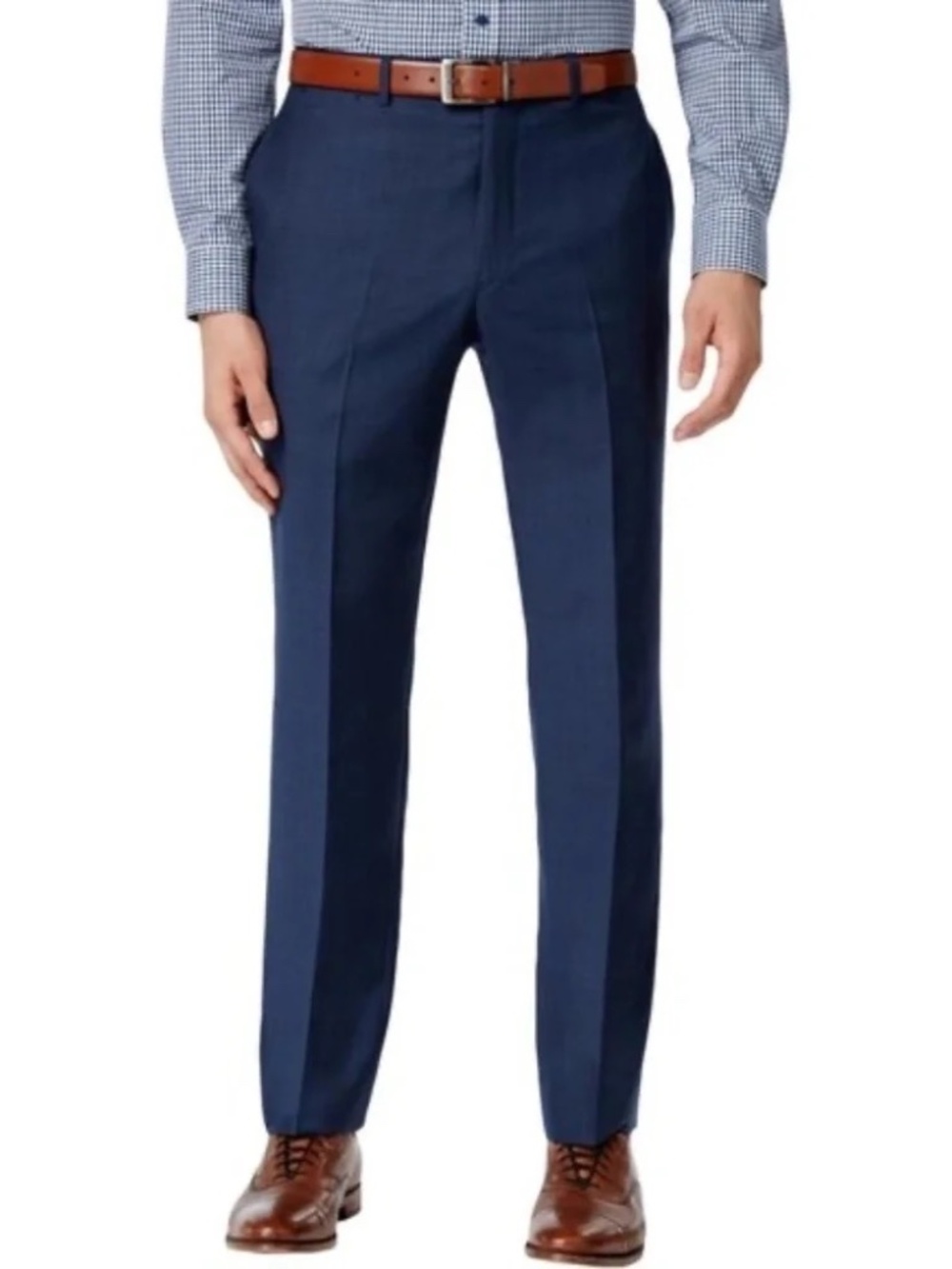 Tommy Hilfiger Mens Stretch Casual Trouser Pants Blue 32